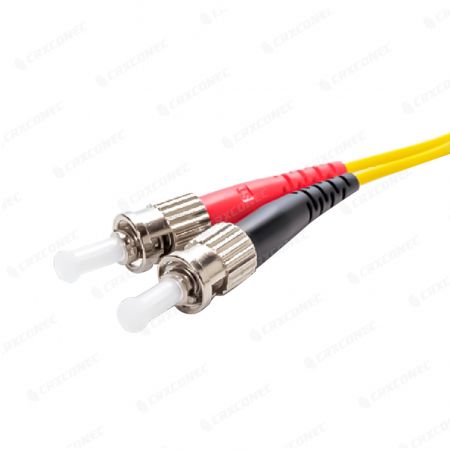 ST till ST singelläge multiläge fiber duplex patchkabel - SM st-kopplingskabel